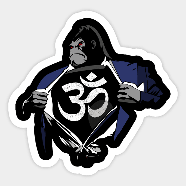 OM OHM Ape Sticker by BOEC Gear